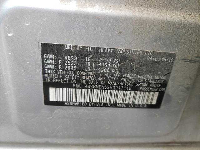 2017 SUBARU LEGACY 3.6 4S3BNEN62H3017140