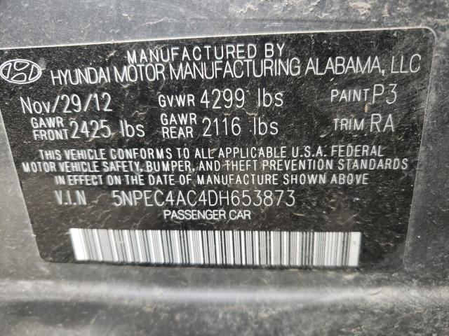 2013 HYUNDAI SONATA SE - 5NPEC4AC4DH653873
