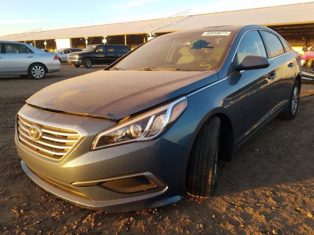 2016 HYUNDAI SONATA SE 5NPE24AFXGH400607