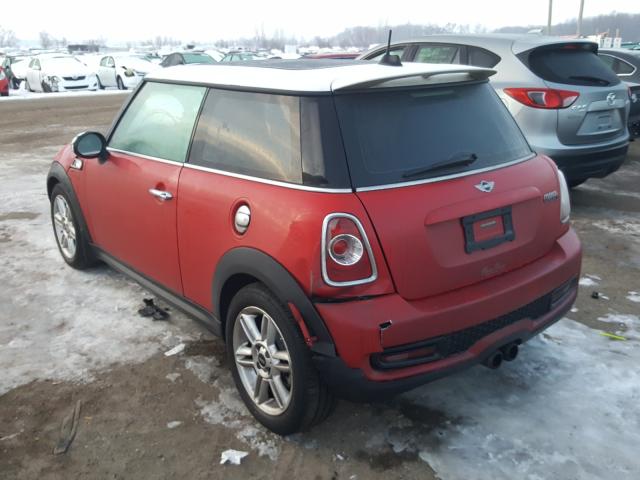 2011 MINI COOPER S WMWSV3C58BTY11577