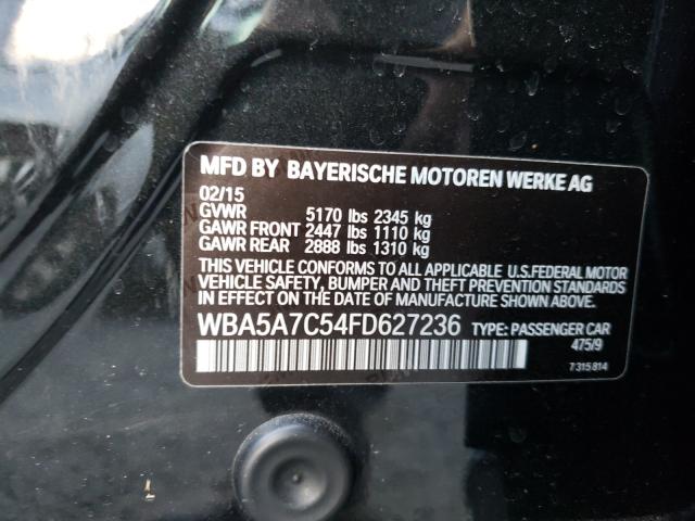 2015 BMW 528 XI WBA5A7C54FD627236