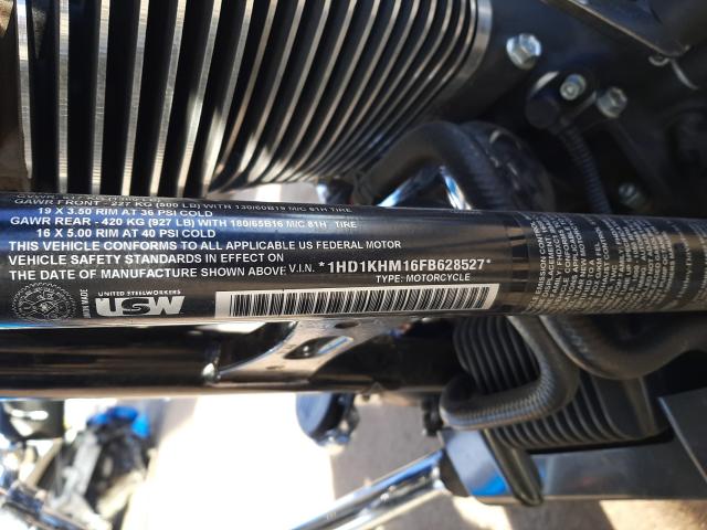 2015 HARLEY-DAVIDSON FLTRX ROAD 1HD1KHM16FB628527
