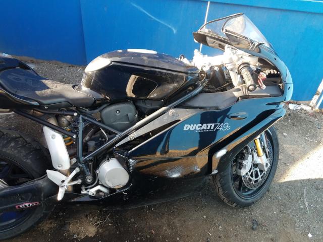 2006 DUCATI 749 ZDM1UB3S76B012844