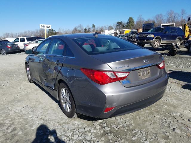 2014 HYUNDAI SONATA 5NPEB4AC4EH845587