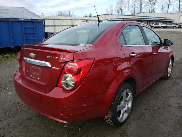 2014 CHEVROLET SONIC LTZ 1G1JE5SB6E4166002
