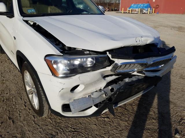 2016 BMW X3 SDRIVE2 5UXWZ7C5XG0M83649