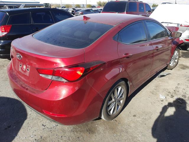 2016 HYUNDAI ELANTRA 5NPDH4AE4GH658266