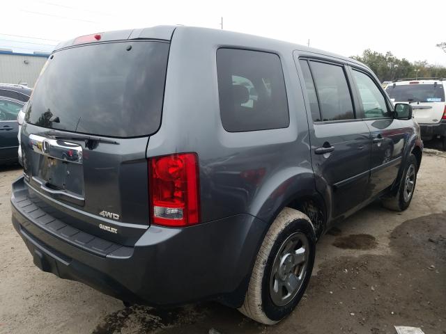 2013 HONDA PILOT LX 5FNYF4H25DB006043