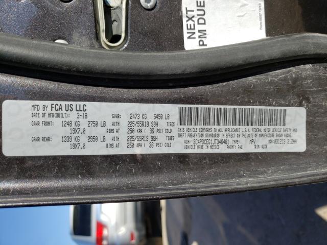 2018 DODGE JOURNEY GT 3C4PDCEG1JT346461