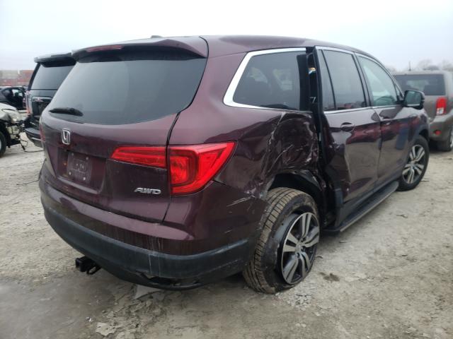 2016 HONDA PILOT EXL 5FNYF6H59GB072427