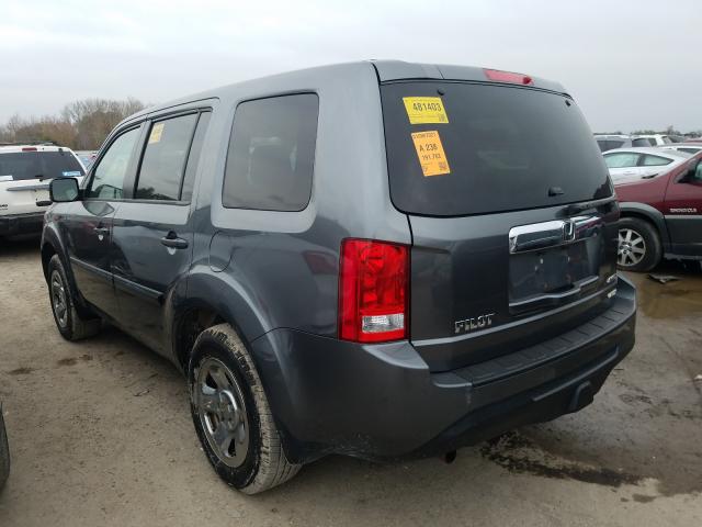 2013 HONDA PILOT LX 5FNYF4H25DB006043