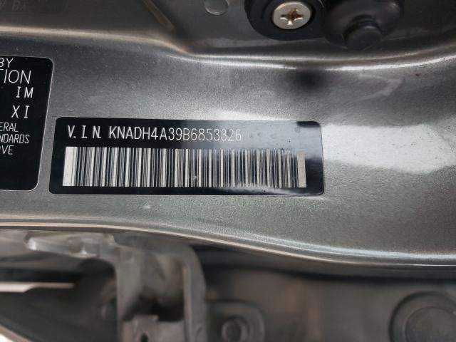 2011 KIA RIO BASE KNADH4A39B6853326