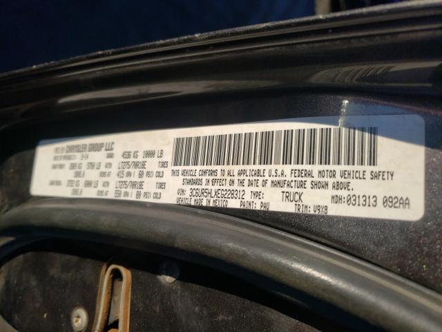 2014 DODGE RAM 3C6UR5HLXEG228312