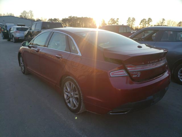 2014 LINCOLN MKZ HYBRID 3LN6L2LU0ER831092