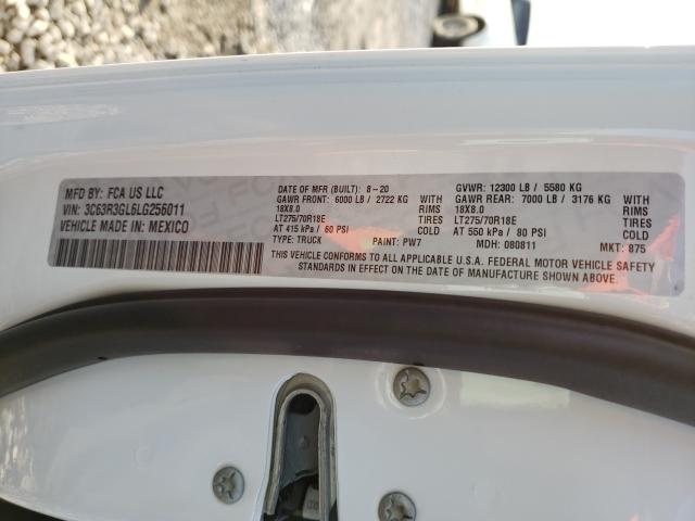 2020 RAM 3500 3C63R3GL6LG256011