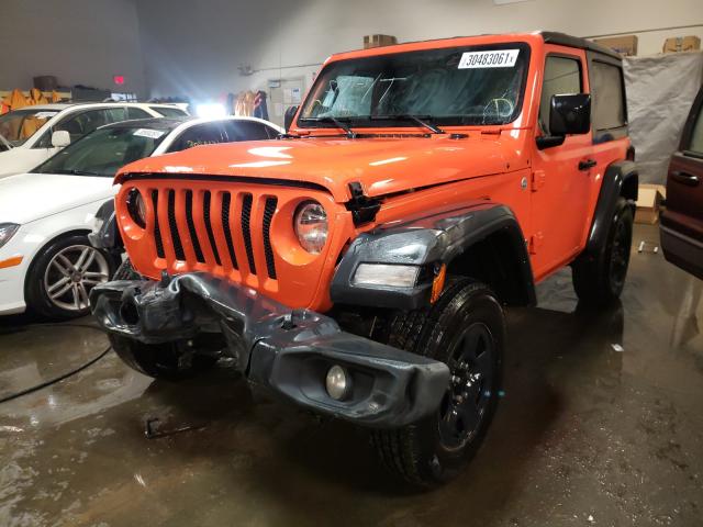 2019 JEEP WRANGLER S 1C4GJXAG1KW509028