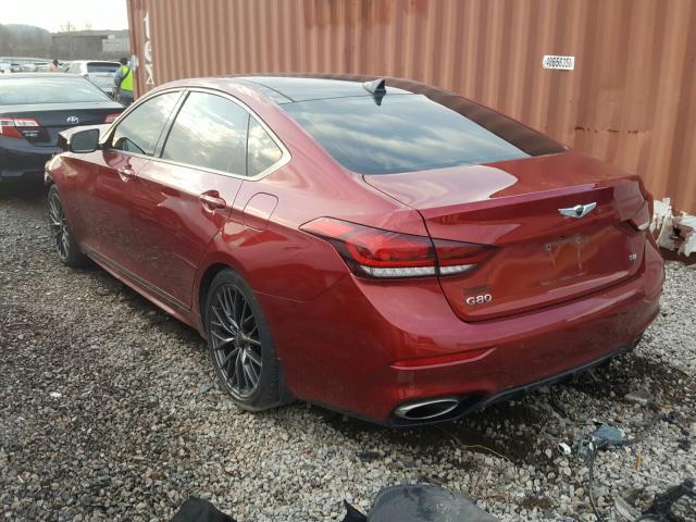 2020 GENESIS G80 BASE KMTFN4JEXLU328859