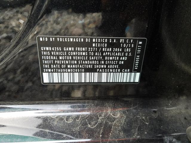 2016 VOLKSWAGEN GTI S/SE 3VW4T7AU9GM026510