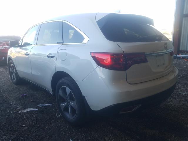 2016 ACURA MDX 5FRYD3H27GB009285