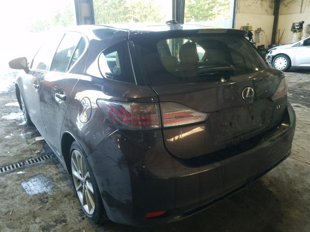 2013 LEXUS CT 200 JTHKD5BH2D2171080