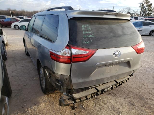 2016 TOYOTA SIENNA XLE 5TDYK3DC3GS702033