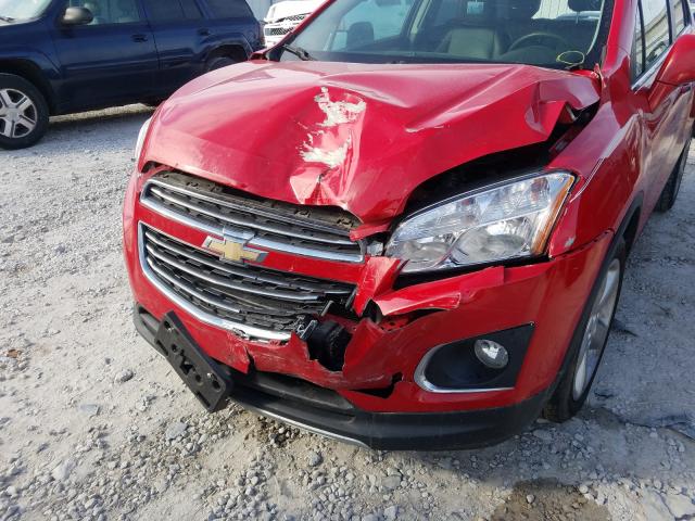 2015 CHEVROLET TRAX LTZ KL7CJNSB4FB190949