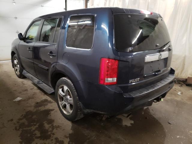 2012 HONDA PILOT EXL 5FNYF4H54CB042556