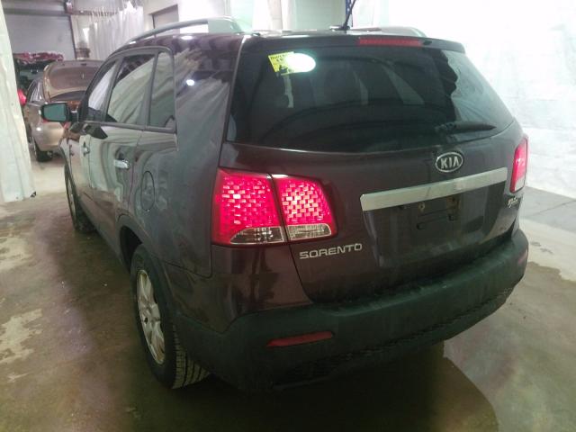 2011 KIA SORENTO BA 5XYKTCA12BG070086