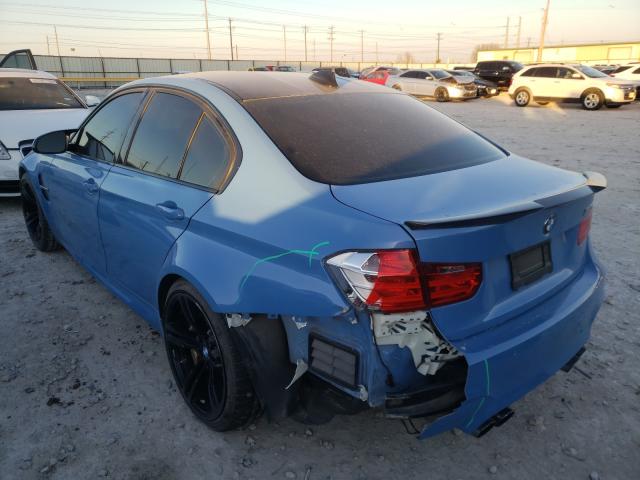 2015 BMW M3 WBS3C9C52FP804549