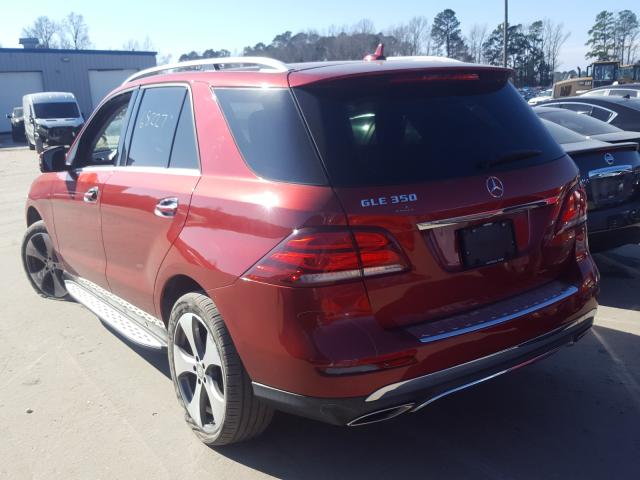 2016 MERCEDES-BENZ GLE 350 4JGDA5JBXGA695826