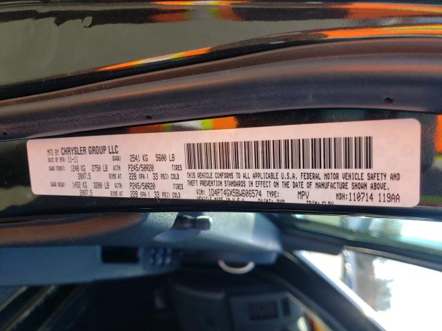 2011 DODGE NITRO HEAT 1D4PT4GX5BW606574