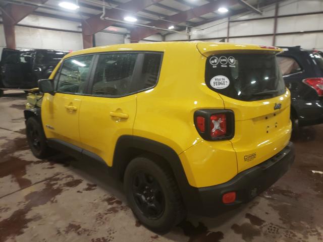 2016 JEEP RENEGADE S ZACCJAAT6GPD40492