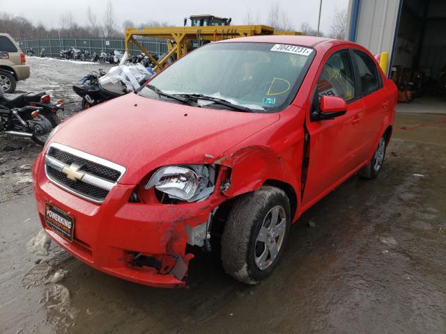 2010 CHEVROLET AVEO LS KL1TD5DE7AB119780