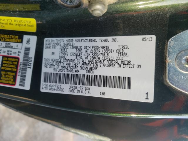 2013 TOYOTA TUNDRA 5TFJM5F11DX001404