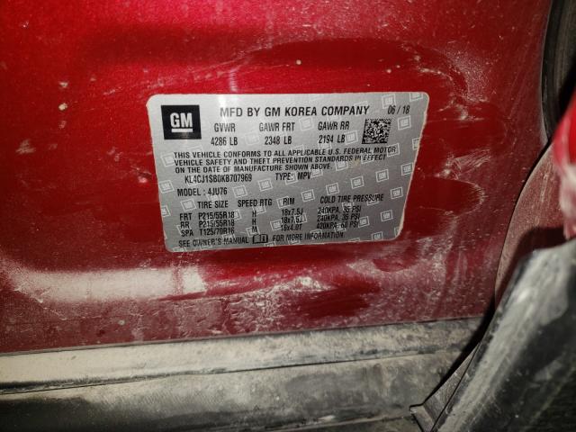 2019 BUICK ENCORE SPO KL4CJ1SB0KB707969