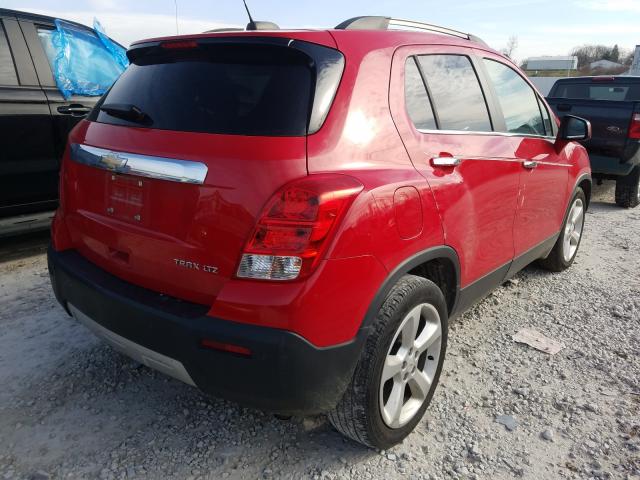 2015 CHEVROLET TRAX LTZ KL7CJNSB4FB190949
