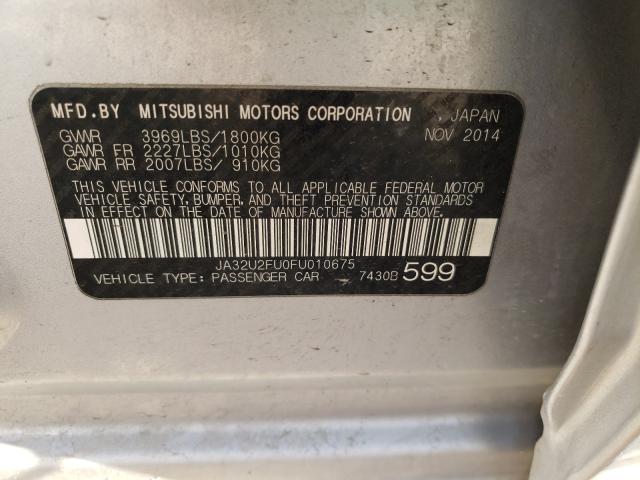 2015 MITSUBISHI LANCER ES JA32U2FU0FU010675