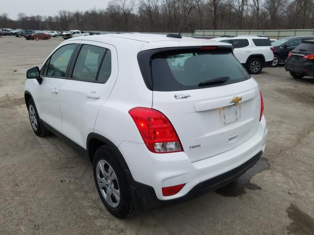 2018 CHEVROLET TRAX LS 3GNCJKSB4JL179126