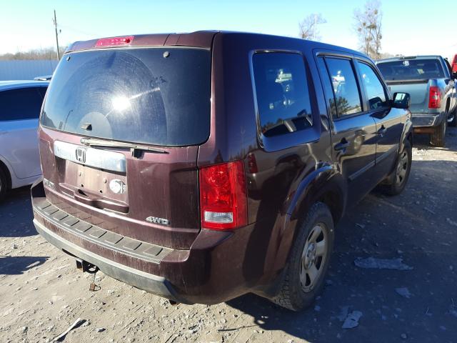 2011 HONDA PILOT LX 5FNYF4H25BB059743