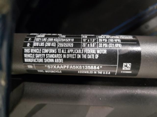 2019 POLARIS SLINGSHOT 57XAAPFA5K8135884