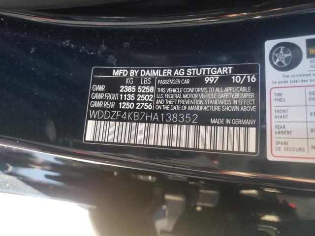 2017 MERCEDES-BENZ E 300 4MAT WDDZF4KB7HA138352