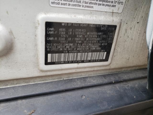2011 SUBARU OUTBACK 3. 4S4BRDLC4B2372472