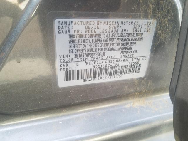 2016 NISSAN SENTRA S - 3N1AB7AP0GY306198