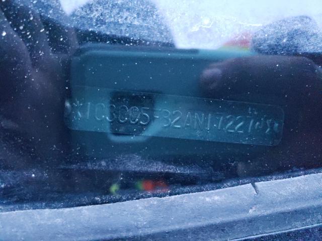 2010 CHRYSLER SEBRING LI 1C3CC5FB2AN172274