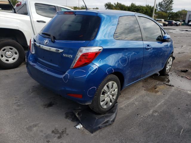 2012 TOYOTA YARIS JTDJTUD3XCD532814