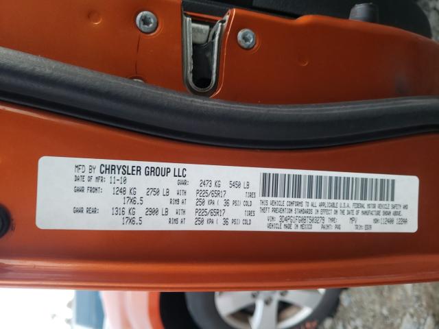 2011 DODGE JOURNEY MA 3D4PG1FG0BT503279