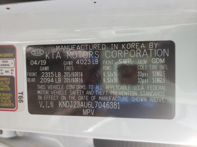 2020 KIA SOUL LX KNDJ23AU6L7046381