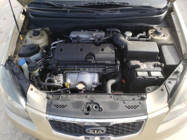 2011 KIA RIO BASE KNADH4A31B6940928