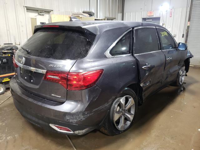 2014 ACURA MDX 5FRYD4H29EB024583