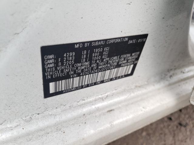 2018 SUBARU IMPREZA PR 4S3GTAD63J3727367